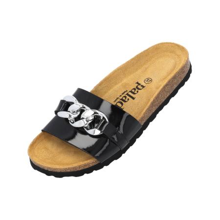 Palado Palado Muiltjes Gozo zwart / zilver