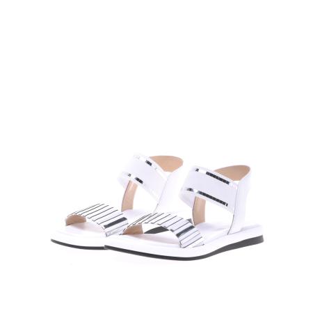 Baldinini BALDININI Sandalen met riem zwart / wit