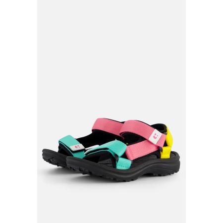 Muyters Sandalen zwart Textiel