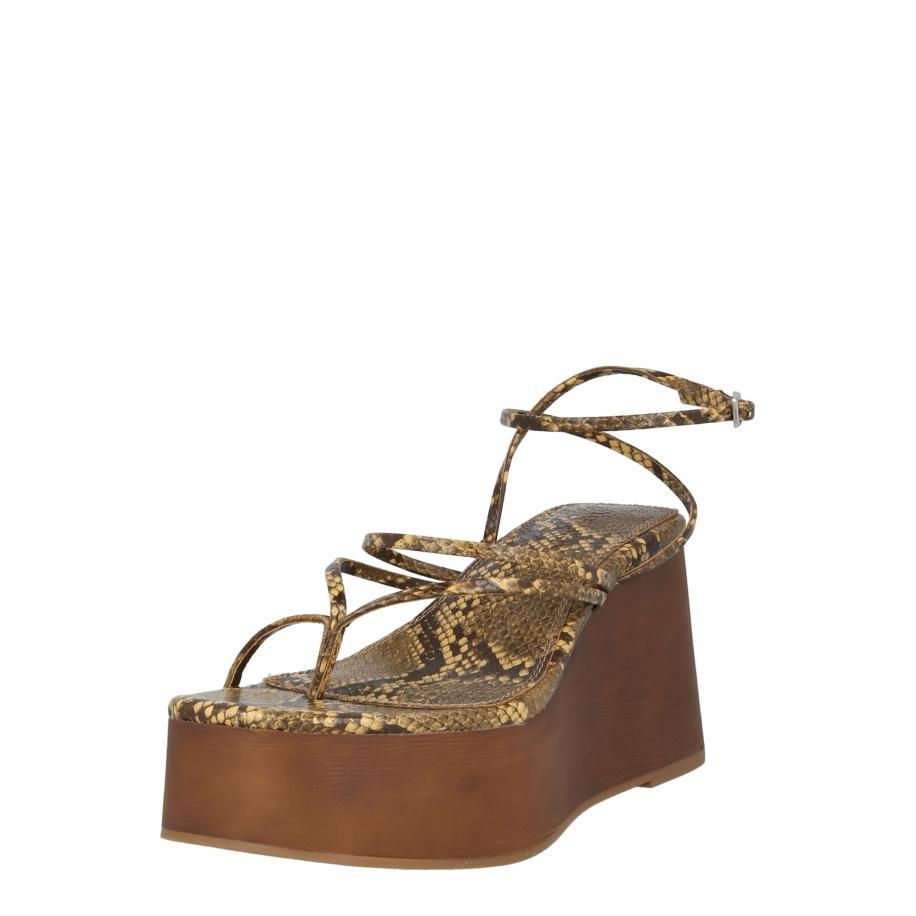 Topshop TOPSHOP Teenslipper HALLIE beige / bruin / zwart -