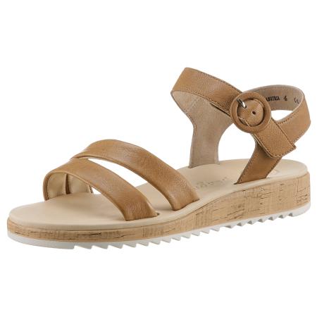 Paul Green Paul Green Sandalen met riem lichtbruin