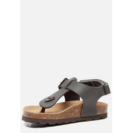 Kipling Juan 3 Sandalen grijs Leer