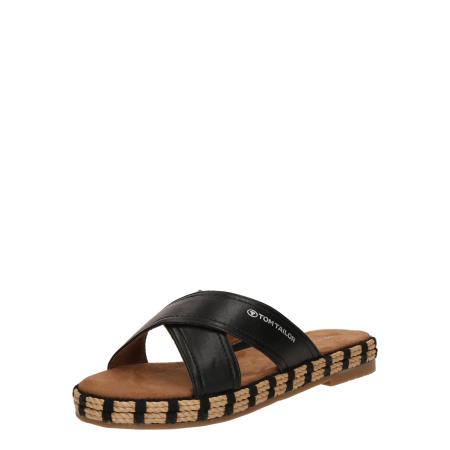 Tom Tailor TOM TAILOR Muiltjes zwart / zilver