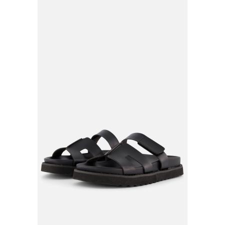 Ann Rocks Sandalen zwart Pu