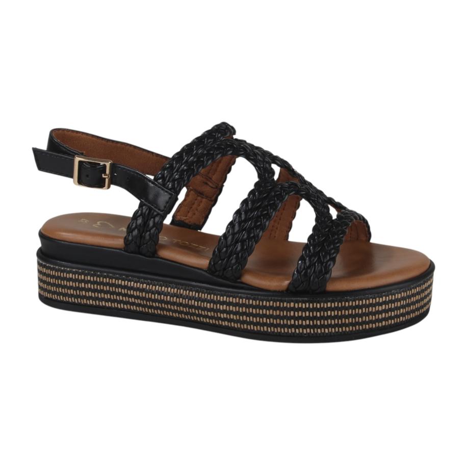 Marco Tozzi MARCO TOZZI Sandalen met riem zwart -