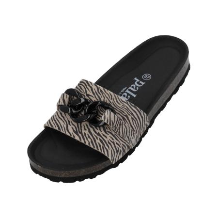 Palado Palado Muiltjes Gozo beige / donkergrijs / zwart