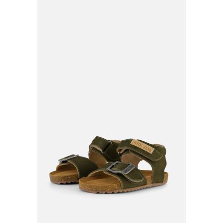 Shoesme Sandalen groen Leer