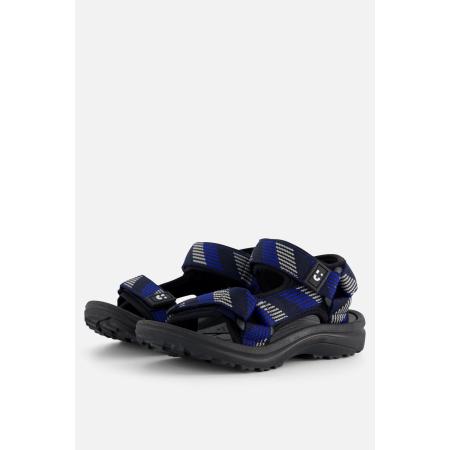 Muyters Sandalen blauw Textiel
