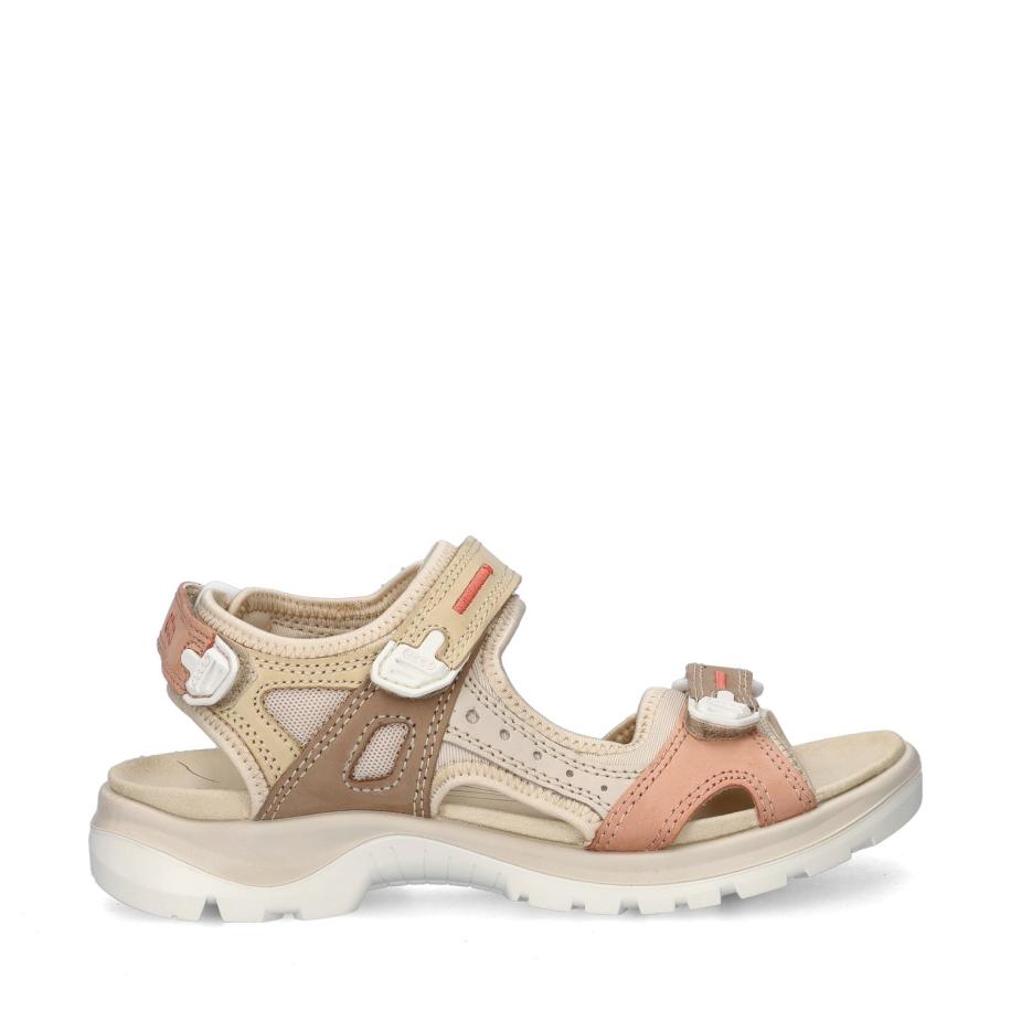ECCO ECCO Wandelsandalen Offroad lichtbeige / donkerbeige / lichtgeel / rosa -
