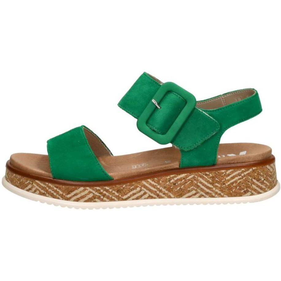 Rieker - Sandalen Plat Groen