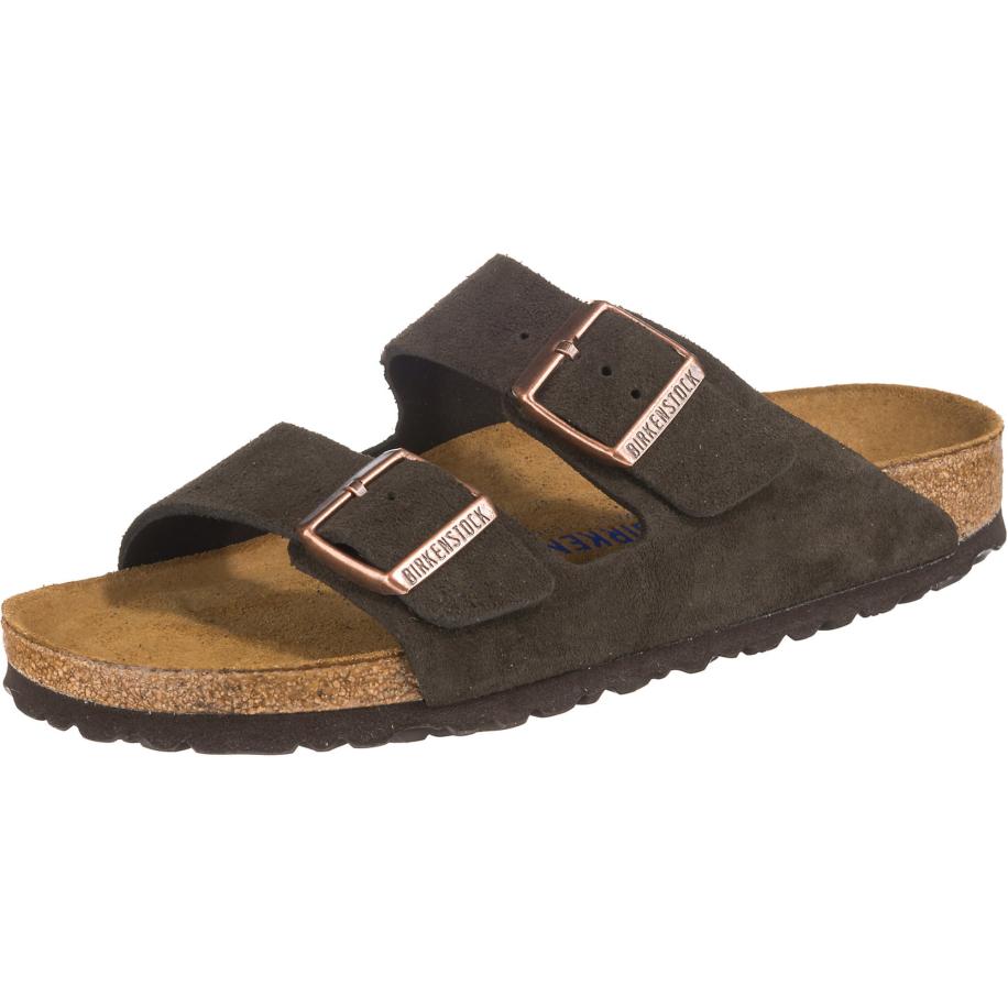 Birkenstock BIRKENSTOCK Muiltjes Arizona bruin / brons -