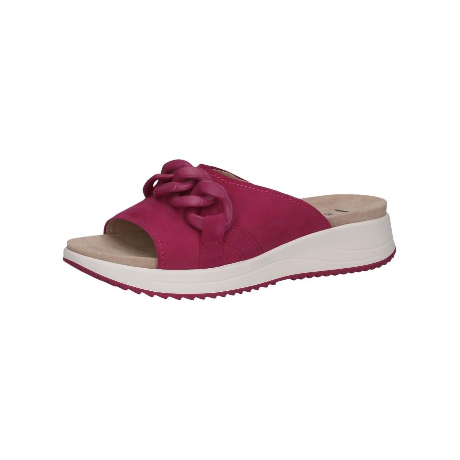 Caprice CAPRICE Muiltjes fuchsia -