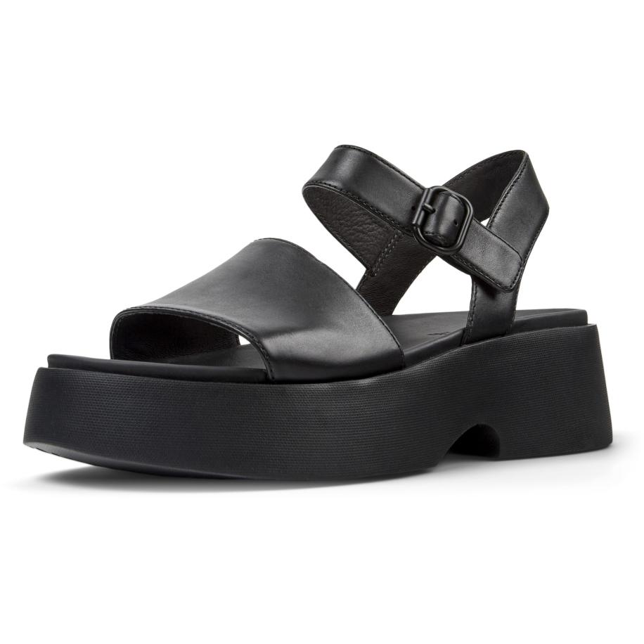 Camper CAMPER Sandalen met riem Tasha zwart -