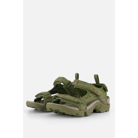 Teva Tanza Sandalen groen Textiel