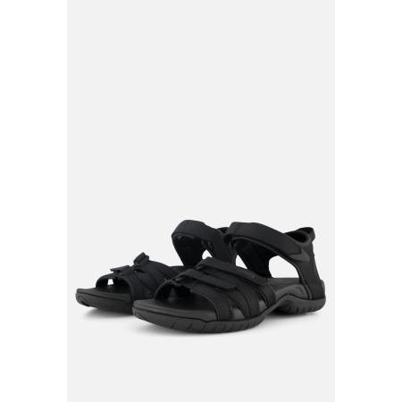 Teva Tirra Sandalen zwart Textiel