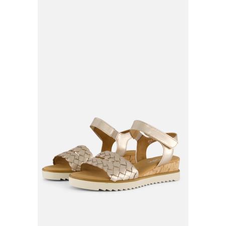 Gabor Sandalen beige Leer