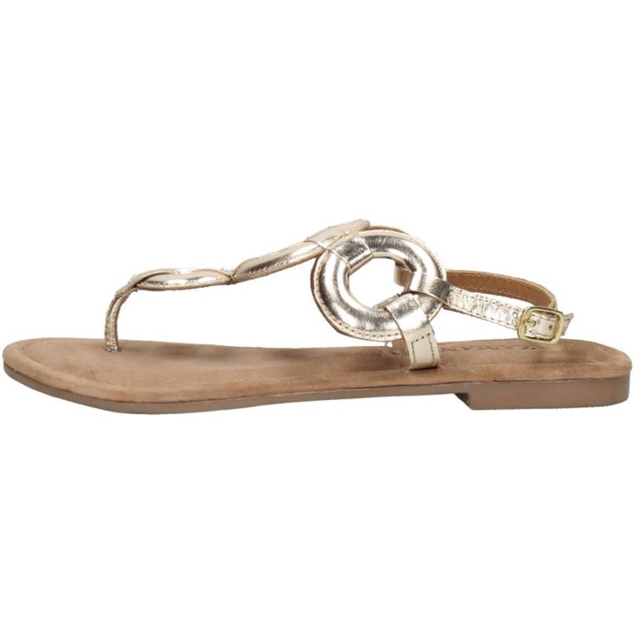 Lazamani - Sandalen Plat Goud