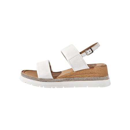 Next Next Sandaal pueblo / transparant / wit
