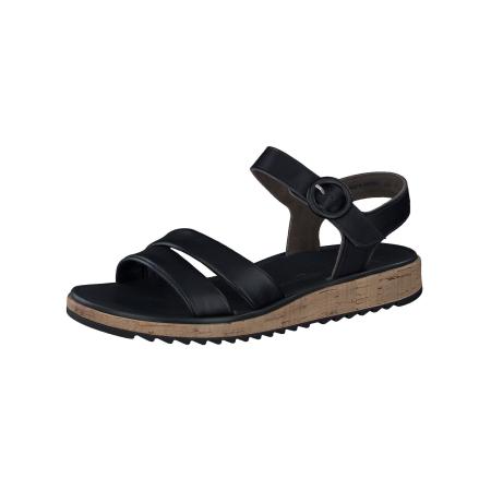 Paul Green Paul Green Sandalen met riem zwart