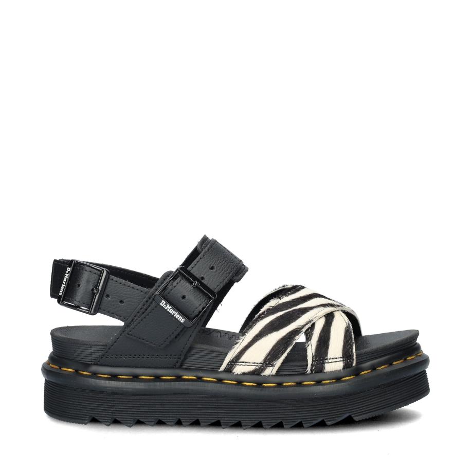 Dr. Martens Voss II sandalen Zwart 439244 Zwart