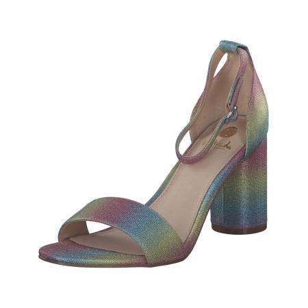 LA STRADA Sandalen met riem gemengde kleuren