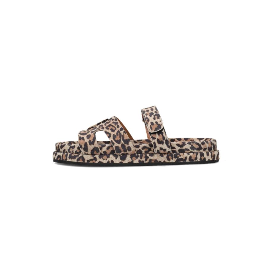 PS Poelman PS Poelman Muiltjes Mag lichtbruin / donkerbruin / zwart -