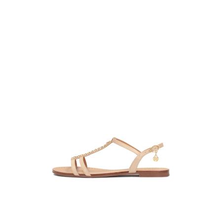 Kazar Kazar Sandalen met riem beige