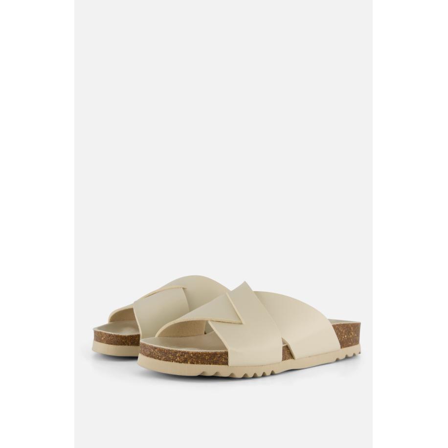 Scholl Vivian Sandalen beige Synthetisch Bruin