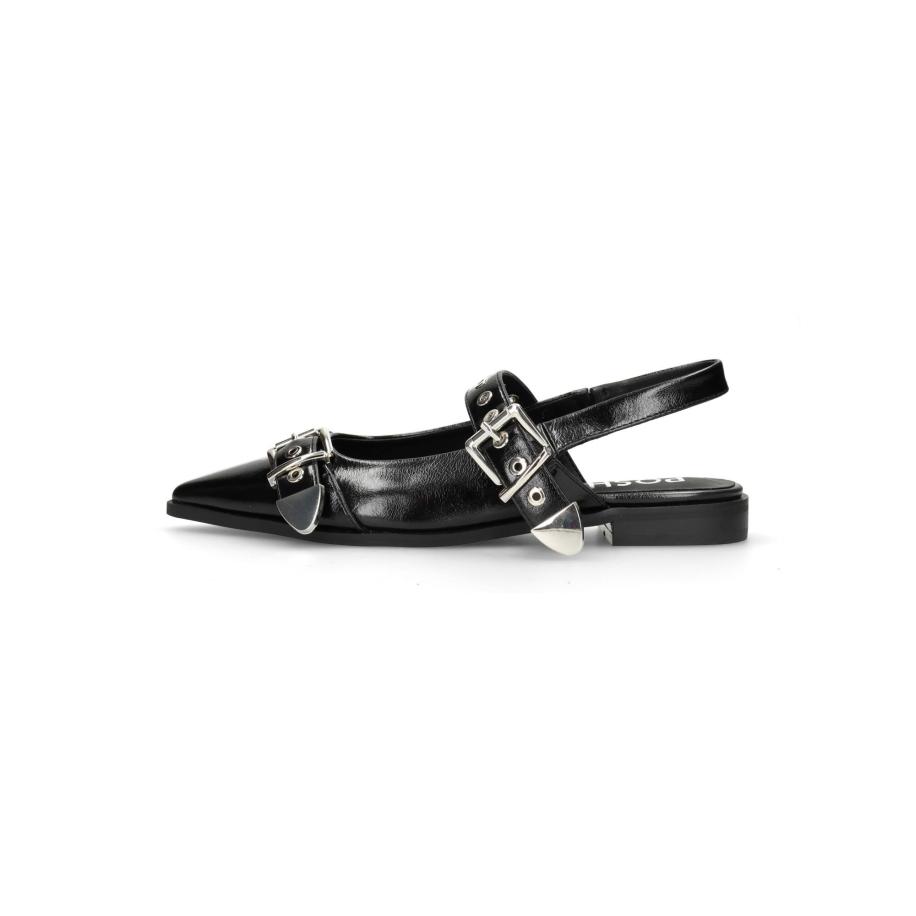 Posh POSH by Poelman Sandalen met riem Julia zwart -