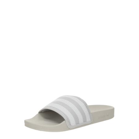 Adidas ADIDAS ORIGINALS Sandalen Adilette stone grey / offwhite