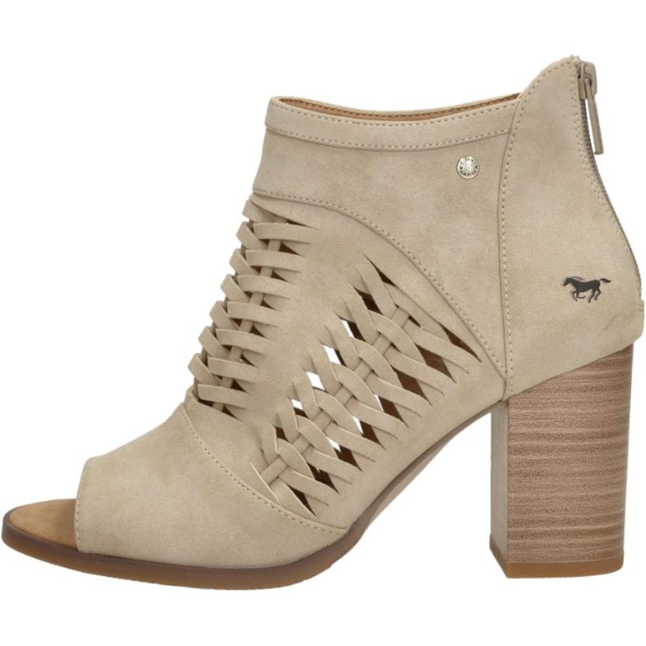 Mustang - Sandalen Hak Bruin