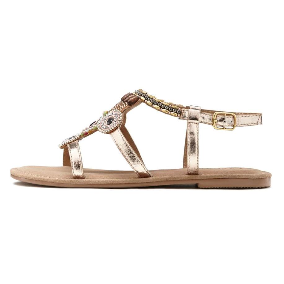 Lascana LASCANA Sandalen met riem goud / gemengde kleuren -