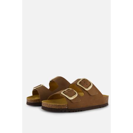 Scholl Noelle Slippers bruin Nubuck