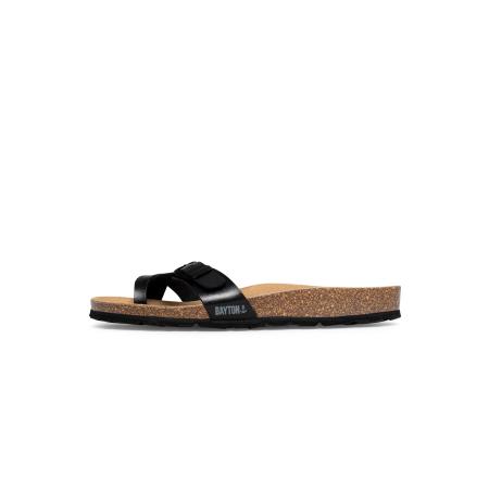 Bayton Bayton Teenslipper zwart