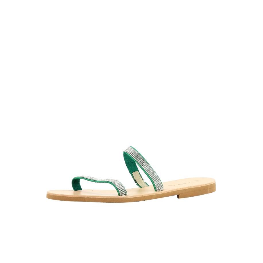 EVITA EVITA Muiltjes jade groen -