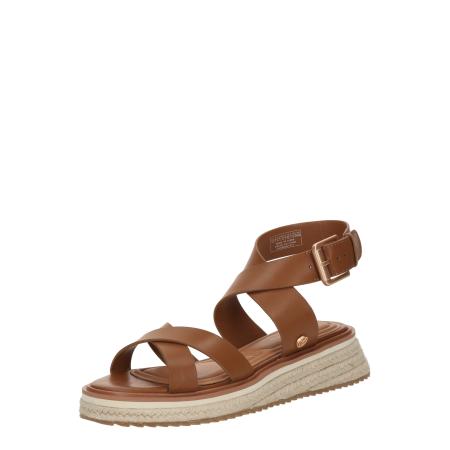 Pepe Jeans Pepe Jeans Sandalen met riem Kate Nature cognac