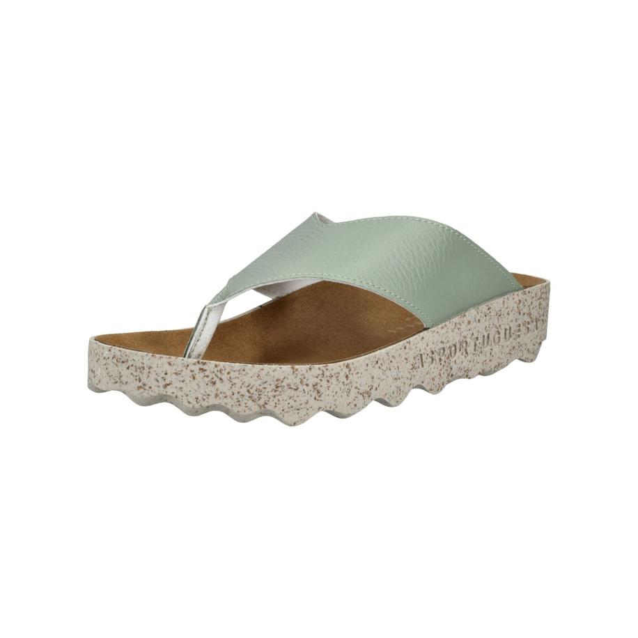 Asportuguesas Asportuguesas Teenslipper mintgroen -