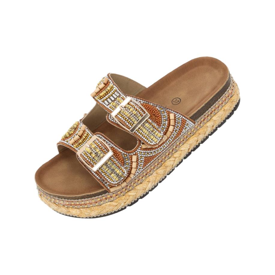 Sila Sahin Palado by Sila Sahin Muiltjes Luberos beige / sand / geel -