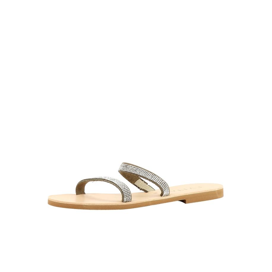 EVITA EVITA Muiltjes donkerbeige -