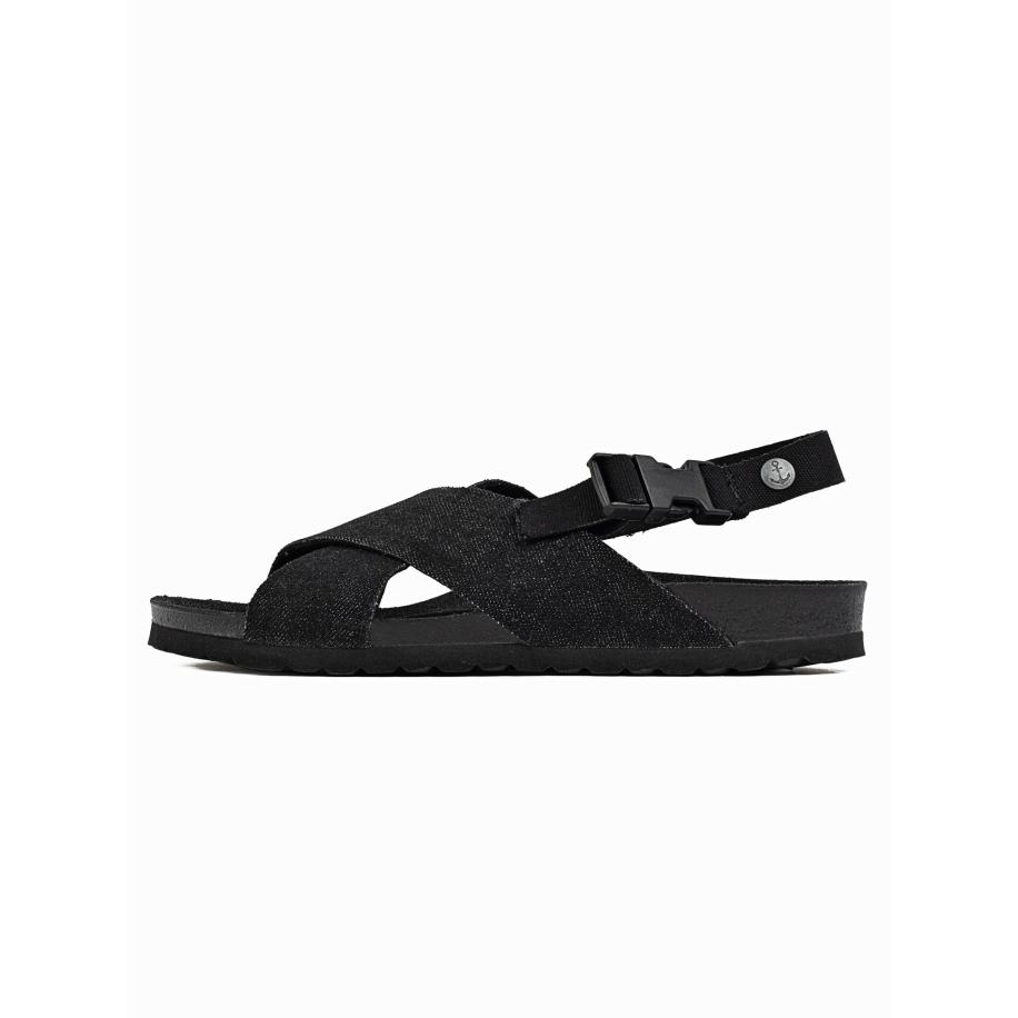 Bayton Bayton Sandalen San zwart -