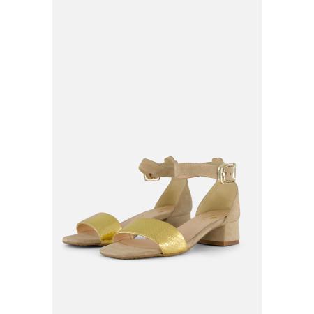 Linea Zeta Sandalen beige Suede