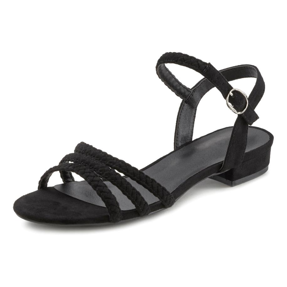 Lascana LASCANA Sandalen met riem zwart -