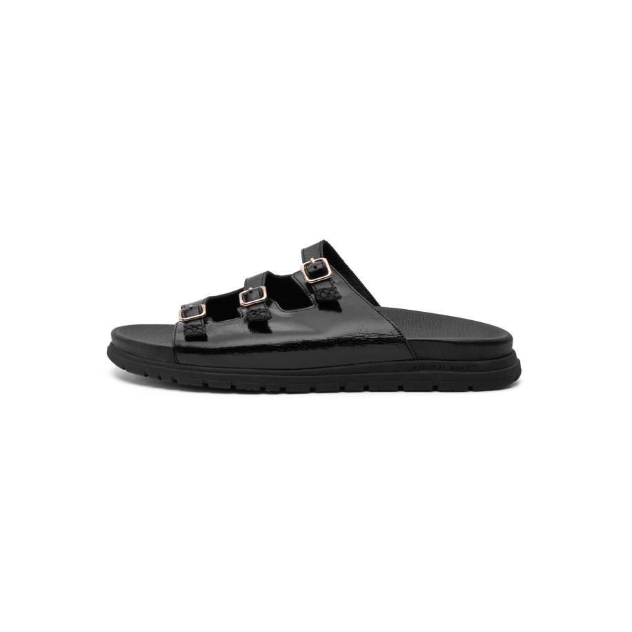 Woden WODEN Muiltjes Ellen zwart -