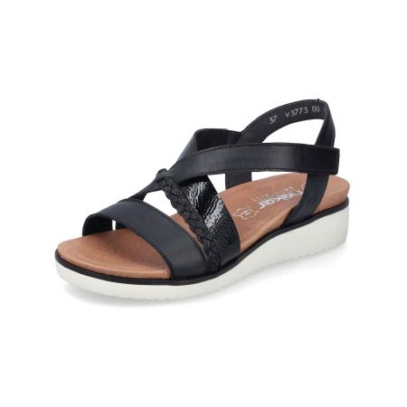 Rieker Rieker Sandalen met riem zwart