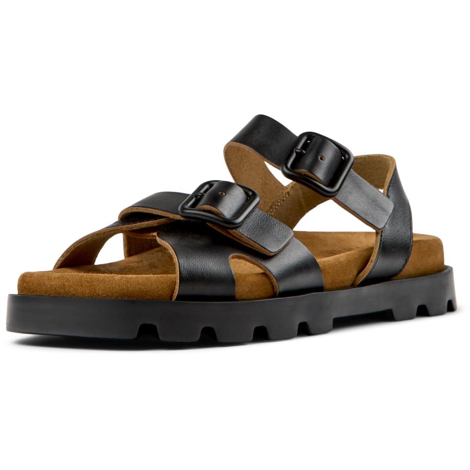Camper CAMPER Sandalen met riem Brutus zwart -