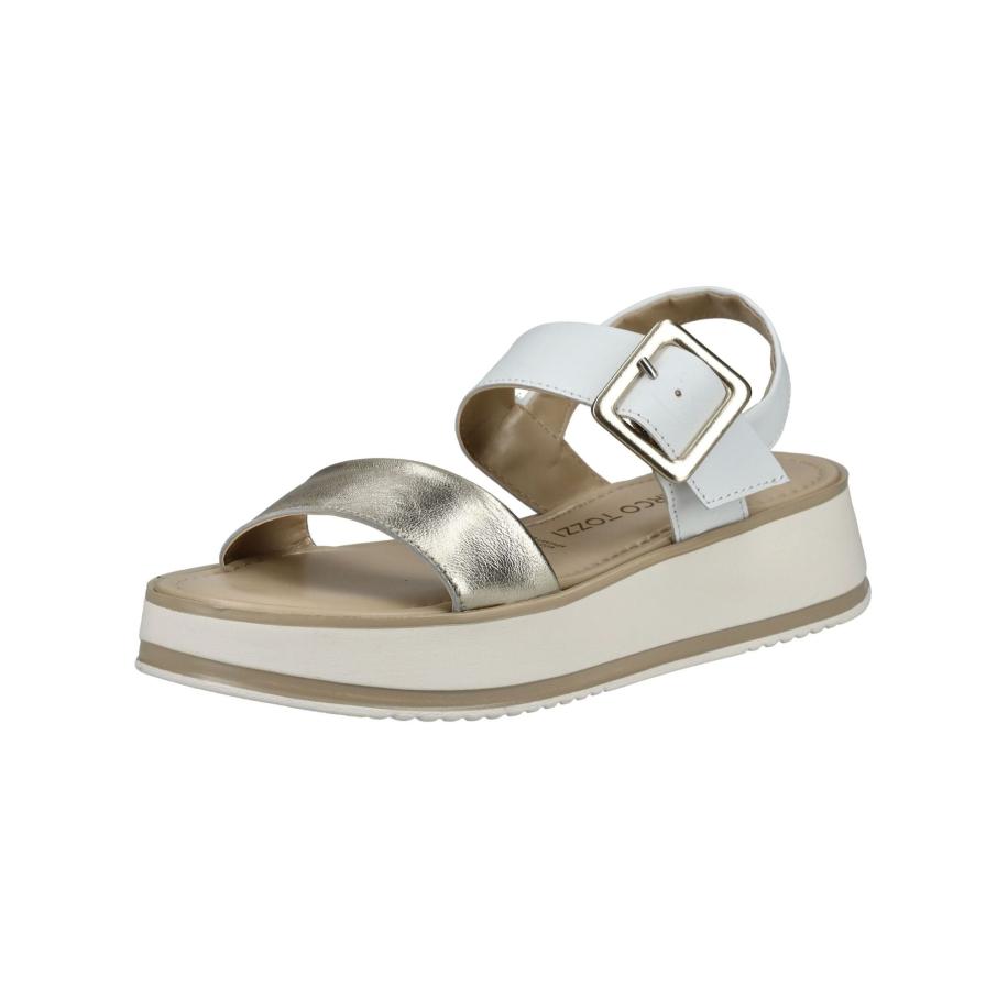 Marco Tozzi MARCO TOZZI Sandaal zilver / wit -