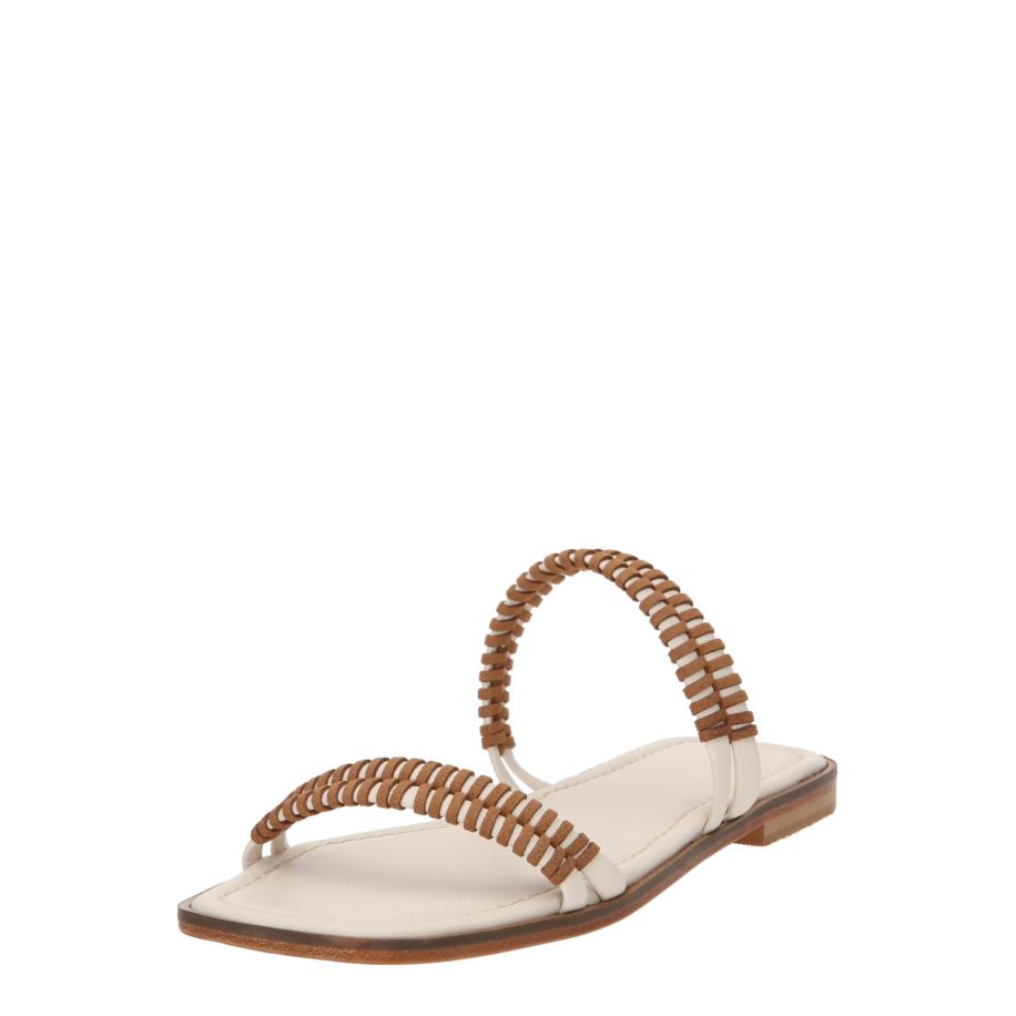 Marietta's Fantasy Mariettas Fantasy Muiltjes Amelia donkerbruin / offwhite -