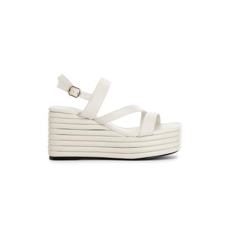 CAFèNOIR CAFè NOIR Sandalen met riem wit