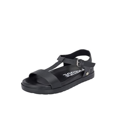 FREUDE Sandalen met riem ARTE zwart / wit