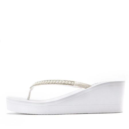 Lascana LASCANA Teenslipper wit